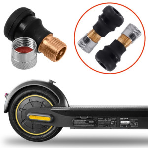 Pour Ninebot MAX G30 2pcs Scooter Pneus Aspirateur Buse (Noir) SH301A1378-20