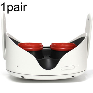 Pour Oculus Quest / Rifts / Quest 2 1 paire VR tout-en-un lunettes cadre magnétique ventouse peut correspondre aux lentilles myopes (rouge) SH301C1903-20