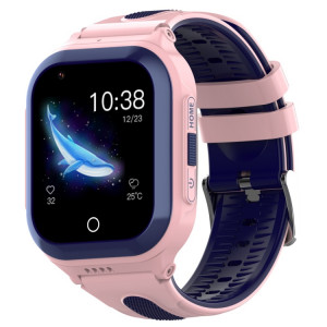 DF70 1,4 pouces 4G GPS + WIFI + LBS Positionnement Enfants Appelant Montre Avec Fonction SOS, Couleur: Rose SH470196-20