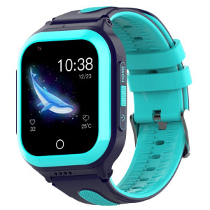 DF70 1,4 Pouce 4G GPS + WIFI + LBS Positionnement Enfants Appelant Montre Avec Fonction SOS, Couleur: Bleu SH4702776-20