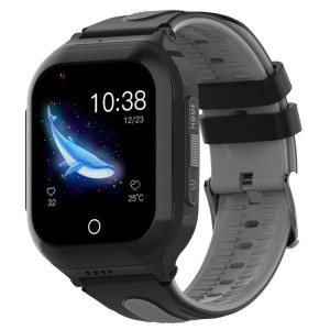 DF70 1,4 pouces 4G GPS + WIFI + LBS Positionnement Enfants Appelant Montre Avec Fonction SOS, Couleur: Noir SH47031175-20