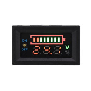 Commutateur d'affichage de compteur de puissance de tension de batterie au lithium de voiture électrique 229TY 7-100V SH3302605-20