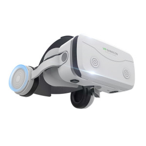 VR SHINECON G15E Casque spécial pour téléphone tout-en-un portant des lunettes 3D Console de jeu VR (Blanc) SV001A853-20