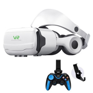 VR SHINECON G02EF + S9 Bluetooth poignée téléphone portable 3D réalité virtuelle VR jeu casque lunettes avec casque SV7704272-20
