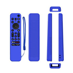 Coque de protection anti-chute en silicone Y56 Voice Remote pour Sony RMF-TX800U/C/P/T/900U (bleu) SH501B188-20