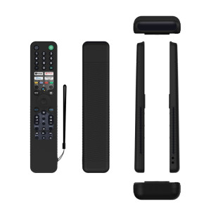 Pour Sony RMF/MG3-TX520U Y52 Housse de protection en silicone anti-chute pour télécommande vocale (noir) SH101A212-20