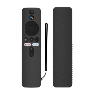 Pour Xiaomi 4K TV Stick Y48 Télécommande Housse de protection en silicone anti-chute (noir) SH401A1241-20