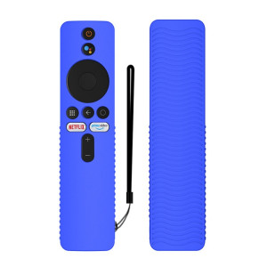 Pour Xiaomi 4K TV Stick Y48 Télécommande Housse de protection en silicone anti-chute (Bleu) SH401B325-20