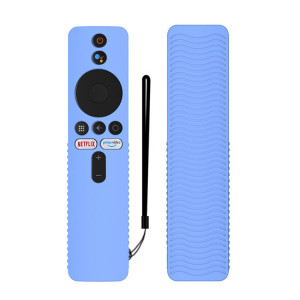 Pour Xiaomi 4K TV Stick Y48 Télécommande Housse de protection en silicone anti-chute (bleu lumineux) SH401D1378-20