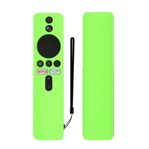 Pour Xiaomi 4K TV Stick Y48 Télécommande Housse de protection en silicone anti-chute (vert lumineux) SH401E232-20