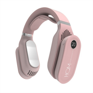LB02 Refroidisseur et réchauffeur de cou suspendu USB Ventilateur de cou suspendu sans feuille portable (rose) SH601B915-20