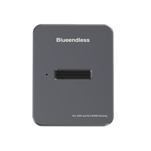 Blueendless SD03 M.2 SATA/NVME Base de disque dur à semi-conducteurs à double protocole (gris) SB401A545-20
