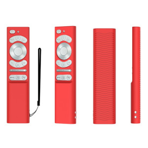 Pour Samsung Smartone3 TM1990C BN59-01357 Y34 Housse en silicone pour télécommande (rouge) SH701C1413-20