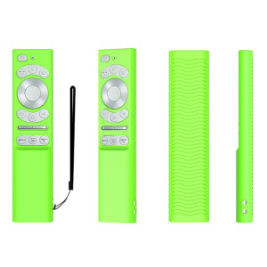 Pour Samsung Smartone3 TM1990C BN59-01357 Y34 Housse en silicone pour télécommande (vert lumineux) SH701E1428-20