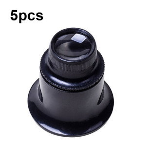 5 pièces loupe d'oculaire lentille en verre loupe de réparation de Type d'oculaire, fois: 20X SH5105278-20