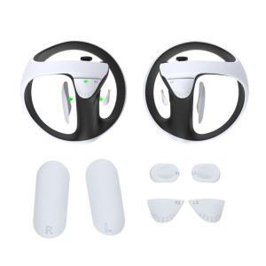 Pour PS VR2 DOBE Antidérapant Silicone Pad Kit Poignée Bouton Protecteur SD2801460-20