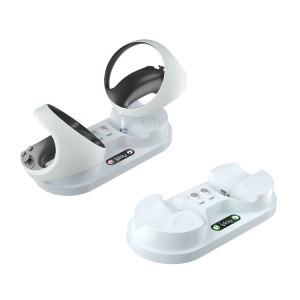 Pour PS VR2 iplay Base de chargement à aspiration magnétique avec lumière LED SH2806508-20