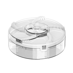 S008 Piège à mouches domestique silencieux USB anti-mouches automatique, spécification : type USB (blanc) SH86021312-20