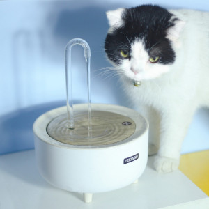 346578 Filtre de circulation automatique pour animaux de compagnie Cat Flowing Drinking Fundation, Spec: Interface USB (Robinet en cristal) SH701B149-20