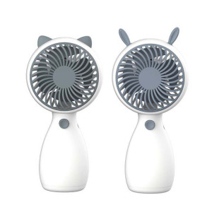 2pcs MLS6035 USB Mini Charge Avec Longe Petit Ventilateur, Style Livraison Aléatoire (Blanc) SH001D337-20