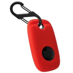 Pour Tile Mate Pro Tracker Coque en silicone Coque de protection monobloc (rouge) SH601H1404-20