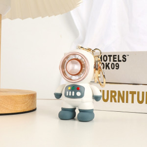 Ventilateur d'astronaute de dessin animé 6092 avec mini ventilateur de charge USB portable (gris foncé) SH101D806-20