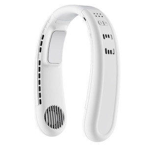 F63 Semiconductor Cooling Hanging Neck Fan USB Mini ventilateur extérieur silencieux (Blanc) SH401A283-20