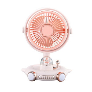 Ventilateur domestique mignon pour animaux de compagnie USB ventilateur de veilleuse de bureau (abricot) SH301D742-20