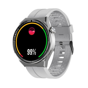 ST5 MAX 1,45 pouces enregistrement intelligent montre de sport étanche montre d'appel de diffusion vocale (argent) SH001B1539-20