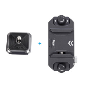 XILETU DSLR Camera Gimbal Arca Swiss Quick Release Plate Clamp, Spec: Capture Clip + PQ-38 SX86011403-20