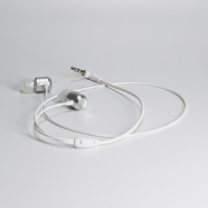 Pour Meta Quest 2 VR lunettes casque intra-auriculaire 3.5 écouteurs en aluminium coudé (blanc) SH501A1874-20