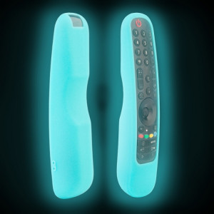 Pour LG MR21GA/MR21GC 2 pièces télécommande coque en silicone (bleu fluo) SH501E201-20