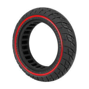 Pour Ninebot Max G30 10 X 2,5 pouces (60/70-6,5) Scooter Solid Rubber Tire Red Line SH1901112-20