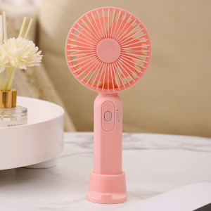 M9 Handheld Mini Fan Outdoor USB Charging Desktop Fan 800mAh (Rose) SH501A1045-20