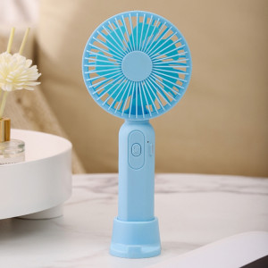 M9 Handheld Mini Fan Outdoor USB Charging Desktop Fan 2500mAh (Bleu) SH503B1577-20