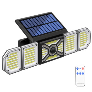 Lampe solaire à 5 têtes pour extérieur, lumière de jardin, corps humain, capteur LED (TY10708) SH101A1614-20