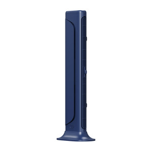 WT-F60 Ventilateur d'écran suspendu pour ordinateur portable USB Ventilateur vertical de bureau rechargeable (Bleu) SH401B1298-20
