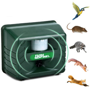 SK131 Garden Outdoor Répulsif à ultrasons pour rats Répulsif pour serpent Dispositif de conduite d'animaux de ferme () SH201C306-20