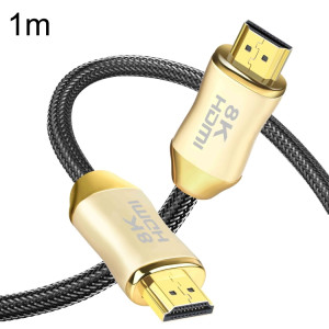 CO-HD801 1m HDMI 2.1 Version 8K 60Hz pour PS4 Câble Projecteur Notebook Set-Top Box Câble (Or) SH201A1727-20