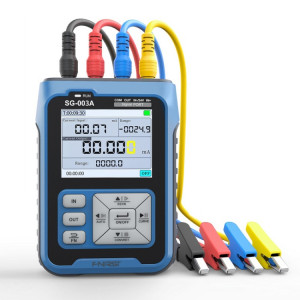 FNIRSI SG-003A Générateur de Signal PWM Multifonctionnel Calibrateur de Courant de Tension 4-20ma, Prise EU (Bleu) SF801A1259-20