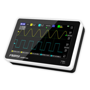 FNIRSI 1013D 1GS Sampling Dual Channel 100M Bandwidth Digital Oscilloscope, US Plug (Anglais) SF901A600-20
