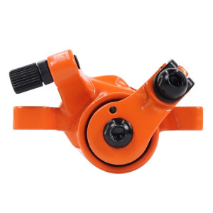A44424 Équipement de frein à disque de roue arrière de frein de scooter électrique pour Ninebot F20 / F25 / F30 / F40 (Orange) SH601A80-20