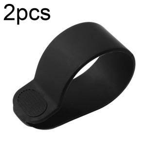 X0211 2 pièces Scooter accélérateur cadran coque en silicone cadran couverture pour Xiaomi M365/1S/Pro/MAX G30/ES2 (noir) SH901B1044-20