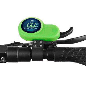 Pour étui en silicone d'affichage de couverture d'instrument de Scooter électrique KUGOO M4 Pro (vert) SH301E1120-20