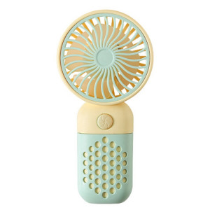 Z8 Handheld Cute Mini USB Fan Ventilateur de bureau portable pour dortoir (jaune) SH901C1802-20