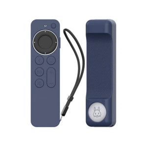 Pour Apple TV Siri Remote 2/3 AhaStyle PT165 Télécommande Housse de protection en silicone (Bleu) SA801C1166-20