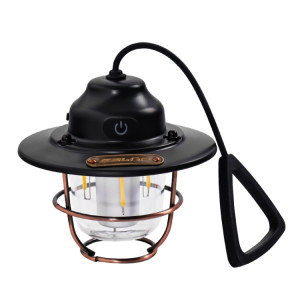 Lanterne de cheval rechargeable par USB pour éclairage extérieur de camping (noir) SH901A1390-20