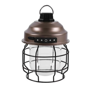 Lampe portative de camping en plein air avec mousqueton, couleur : cuivre SH57011703-20