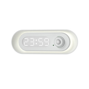 Veilleuse magnétique à induction intelligente D05 avec affichage de l'heure, spécification : bouton de gradation. SH96021951-20
