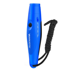 WANJOTEC EW001 Sifflet électronique d'entraîneur d'arbitre d'entraînement extérieur à grand volume, couleur : bleu SW53031880-20